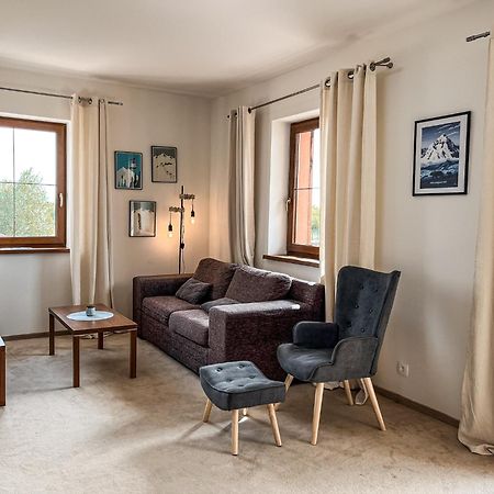 Tri Stity Apartment With Tatra View Terrace Vel'ka Lomnica Exteriör bild