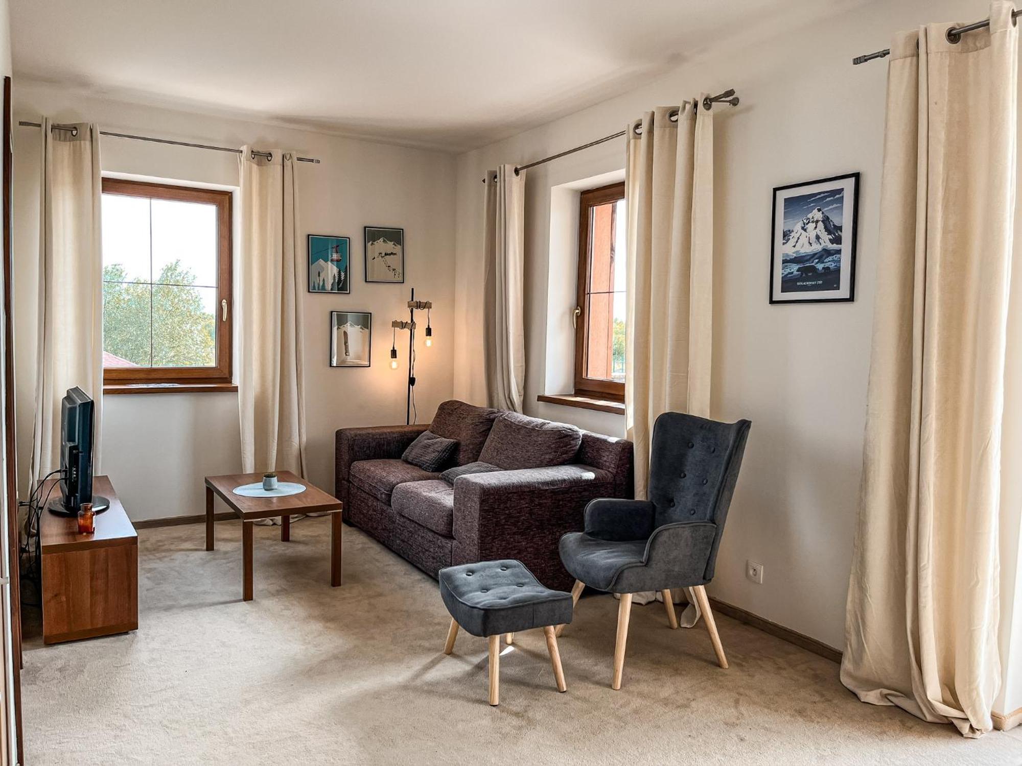 Tri Stity Apartment With Tatra View Terrace Vel'ka Lomnica Exteriör bild